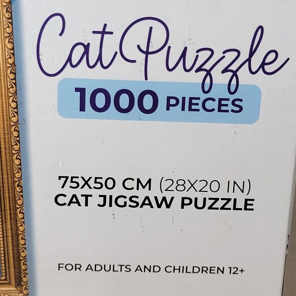 bsi Cat Jigsaw Puzzle 1000 Pieces (28" X 20") NEW / SEALED - Picture 3 of 3